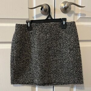 H&M Tweed mini skirt